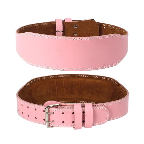 Weight Lifting Belt: 10.5cm Wide Pink Weight Lifting Belt